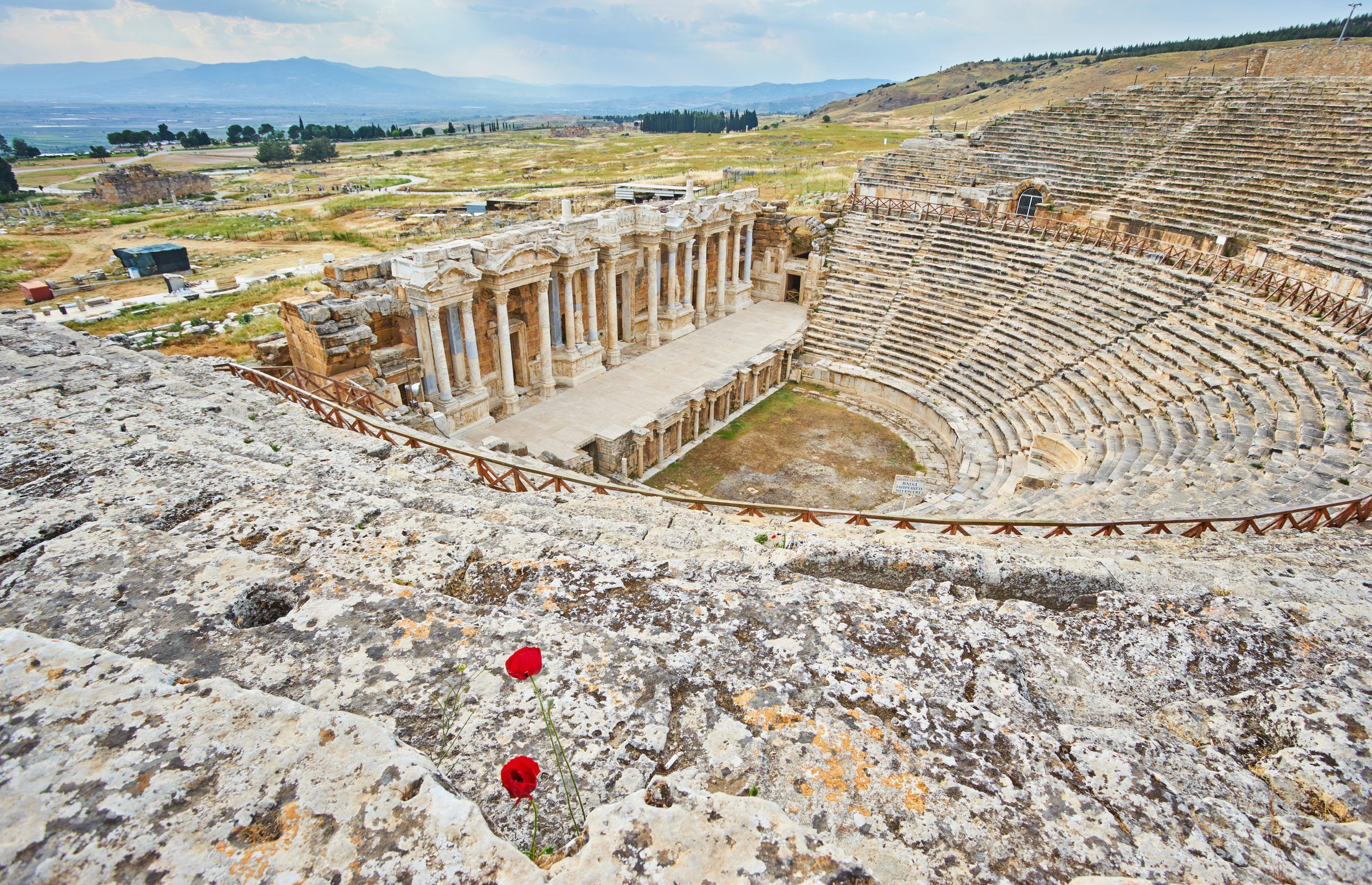 Amphitheatre ruins Turkey