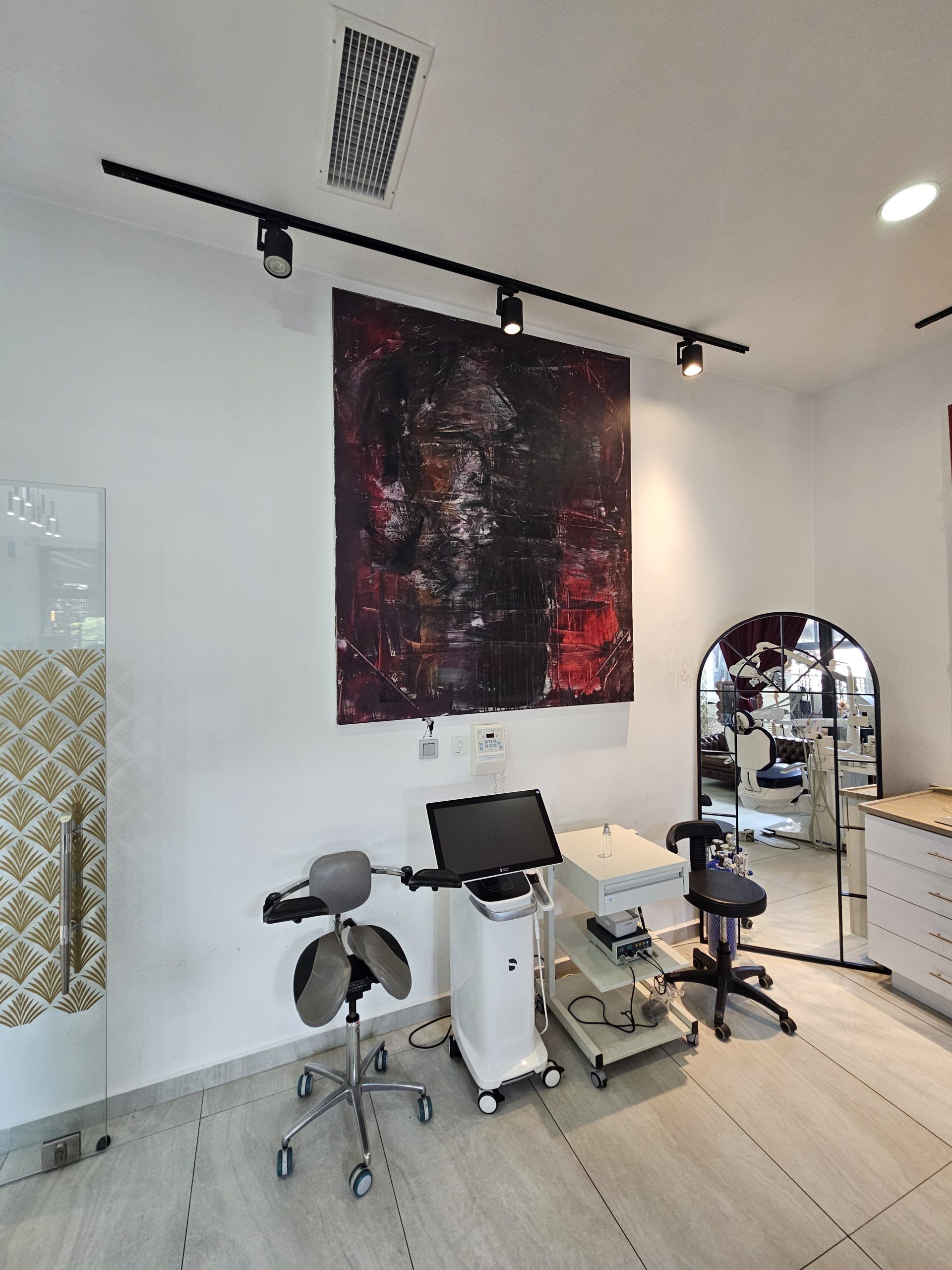 Dental Operation Room Devices Painting