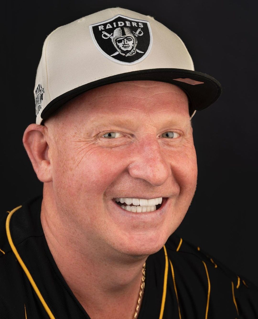 Smiling Man with White Teeth